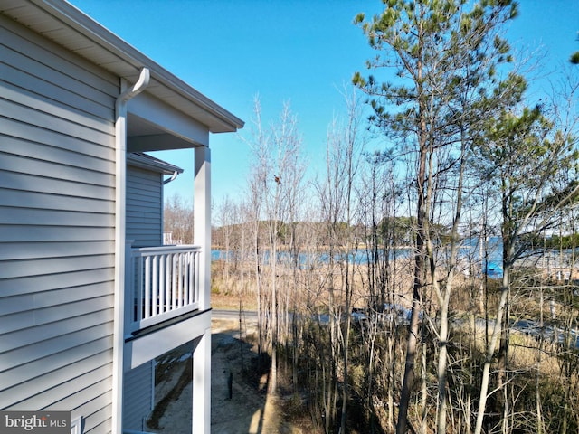 exterior space featuring a mountain view