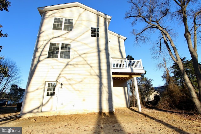 view of back of house