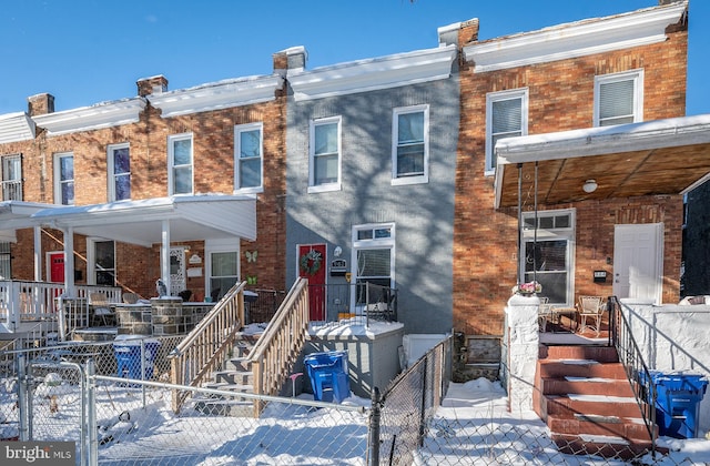 view of townhome / multi-family property