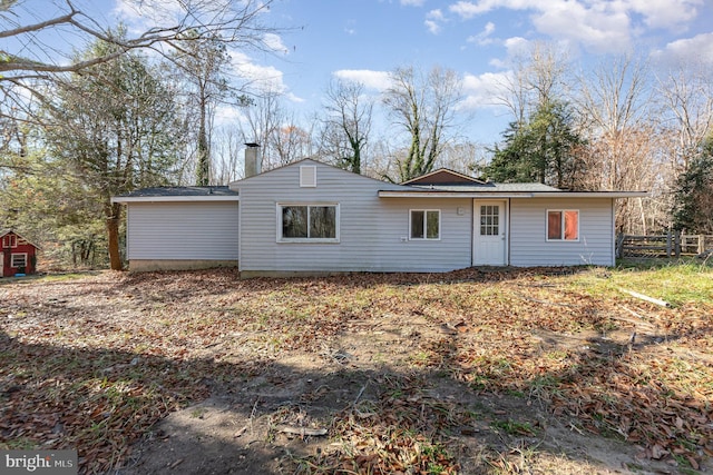 view of ranch-style home