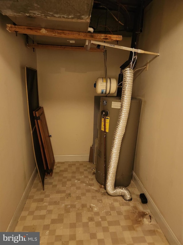 utilities with water heater