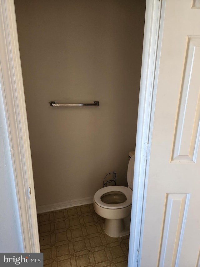 bathroom with toilet