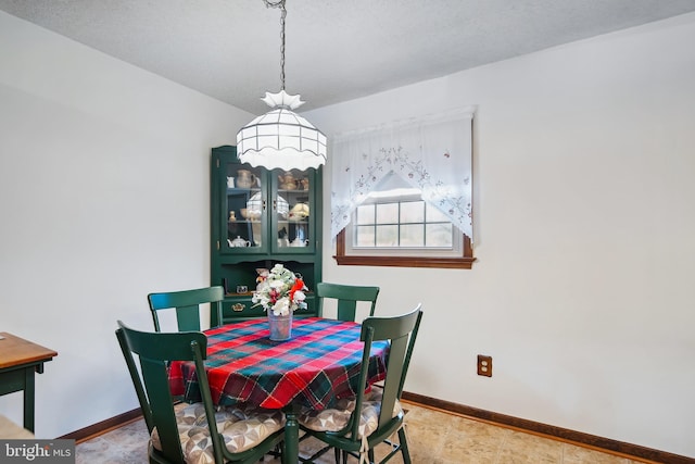 view of dining room