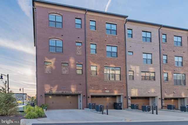 627 Halsey Way, Oxon Hill, MD 20745 - view of building exterior with a garage and driveway