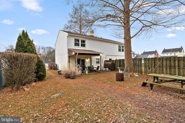 view of rear view of house