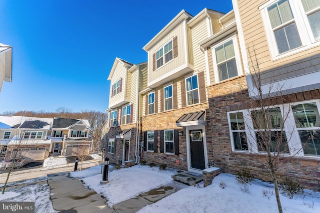 view of townhome / multi-family property