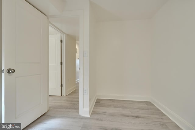 interior space featuring light hardwood / wood-style flooring