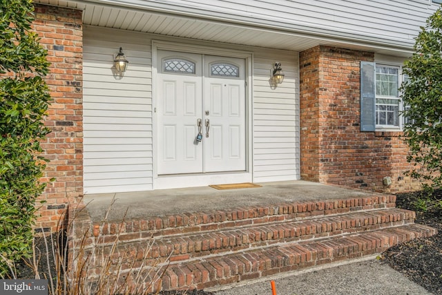 view of entrance to property