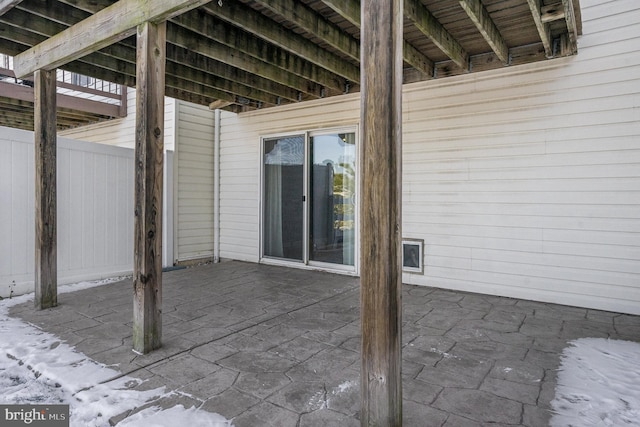 view of patio / terrace