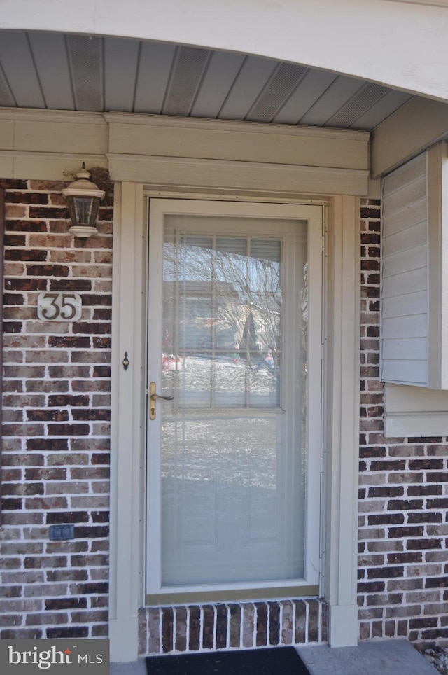 view of property entrance