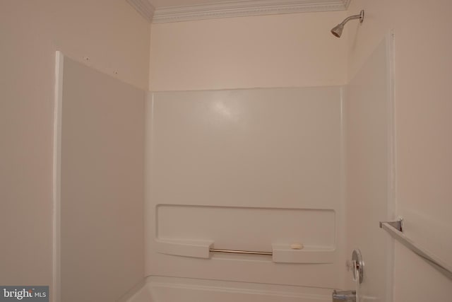 bathroom with shower / bath combination