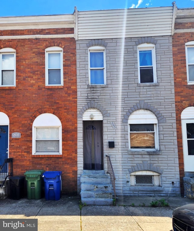 view of townhome / multi-family property