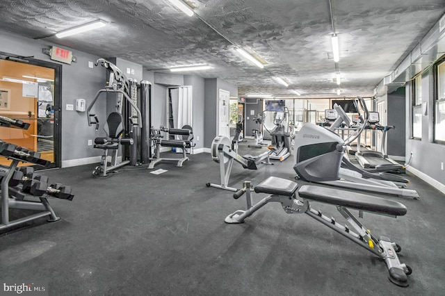 view of exercise room