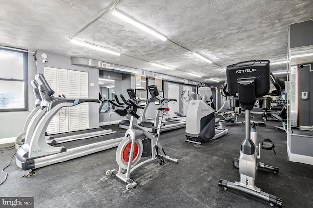 view of exercise room