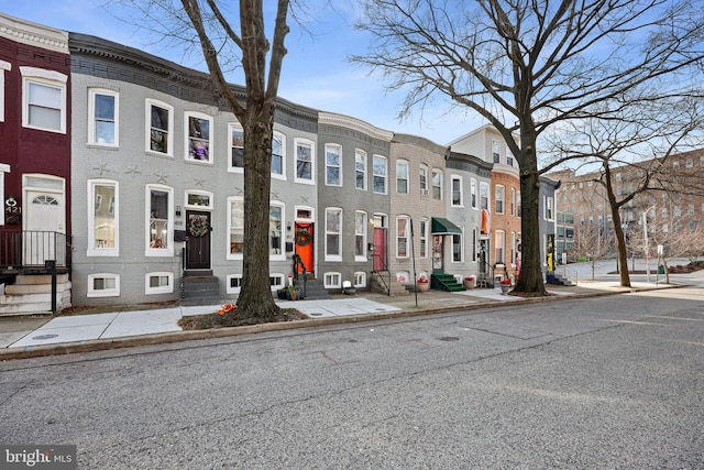 view of townhome / multi-family property