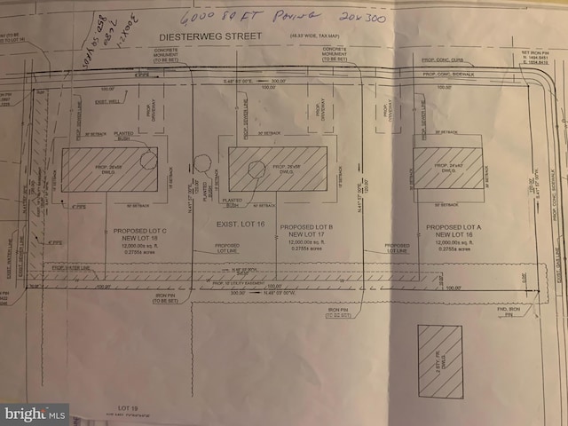 LOT18 Diesterweg St, Egg Harbor City NJ, 08215 land for sale