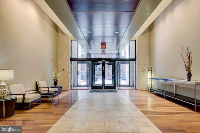 view of community lobby