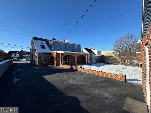 view of rear view of house