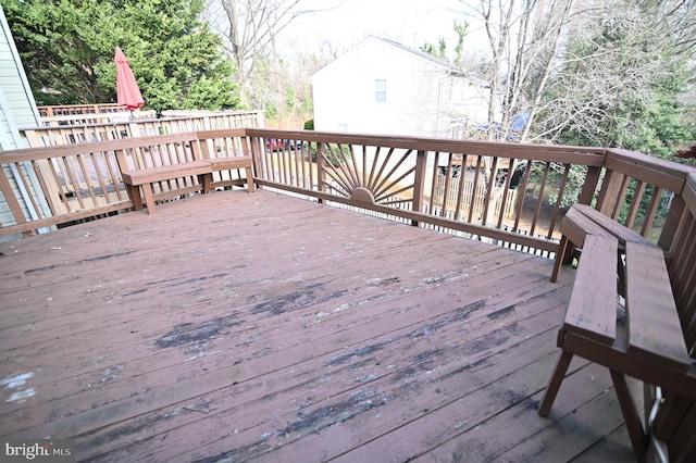 view of deck