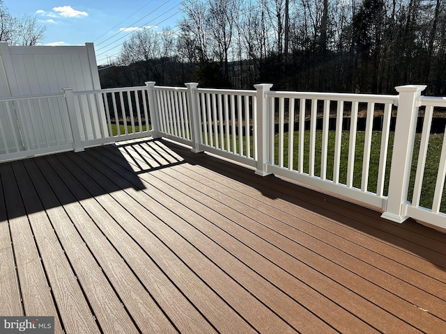 view of deck