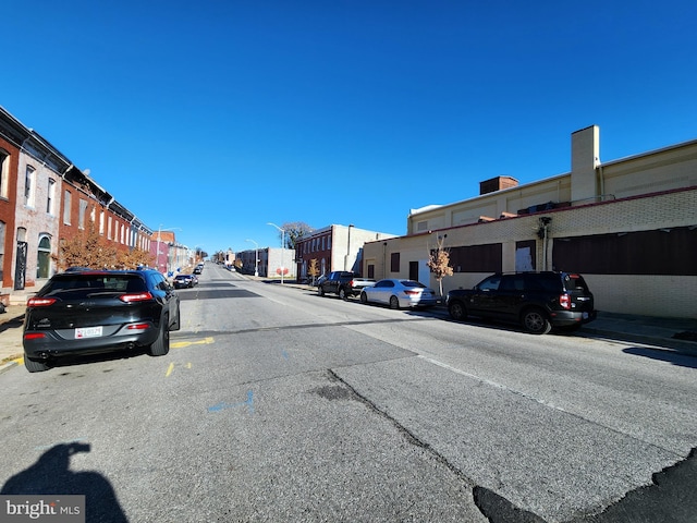 view of street