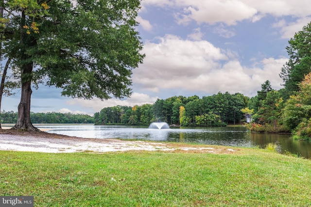 property view of water