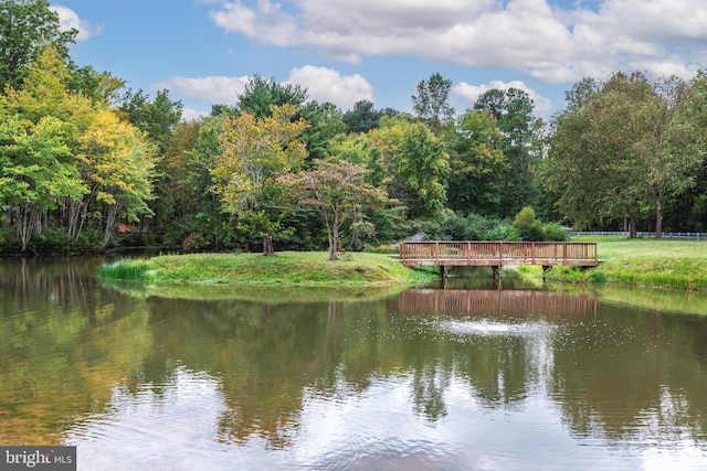 property view of water