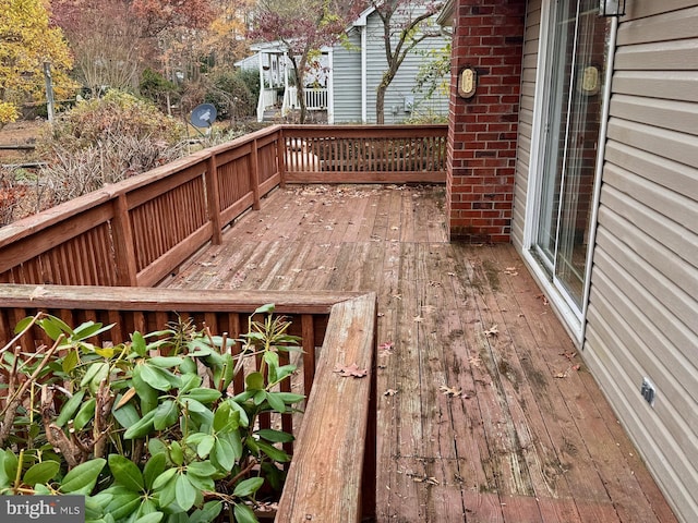 view of deck