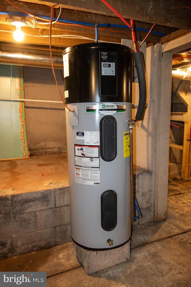 utilities featuring hybrid water heater