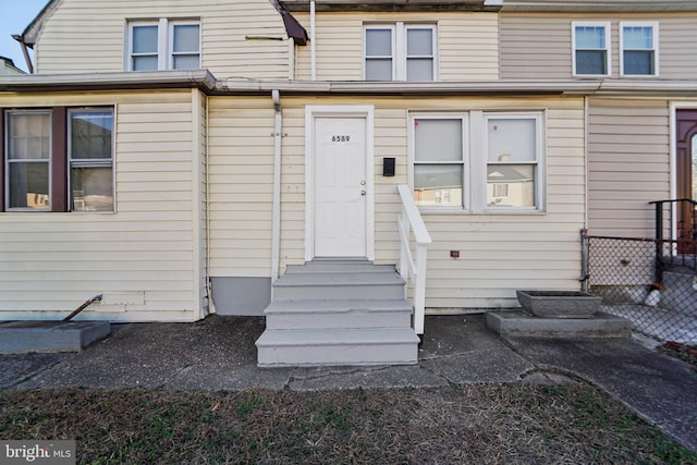 view of rear view of house