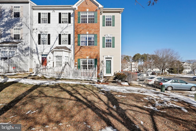 view of townhome / multi-family property