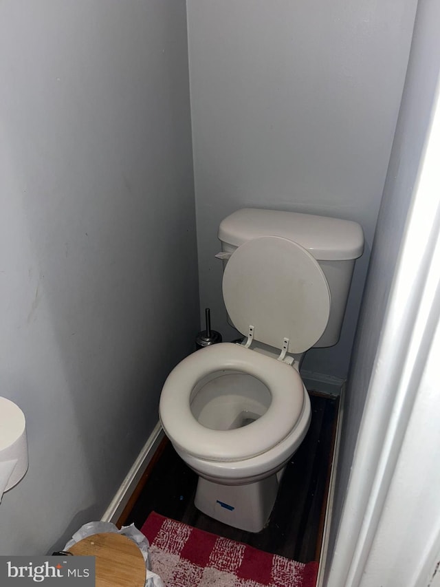 bathroom with toilet