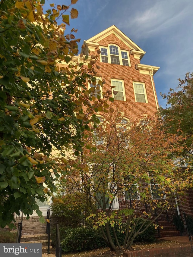 view of side of property