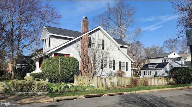 view of property exterior