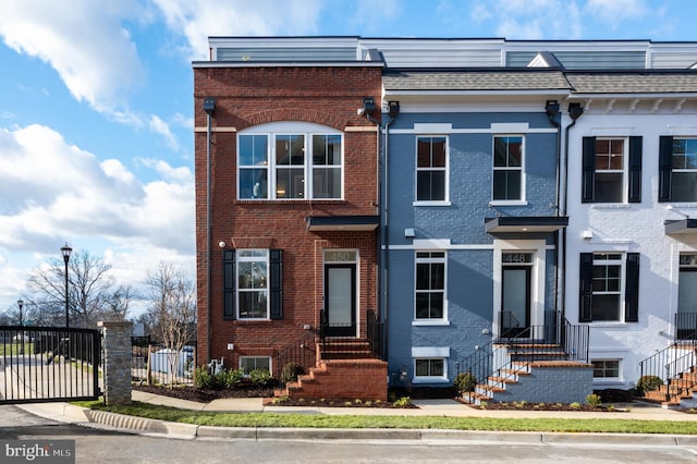 view of townhome / multi-family property