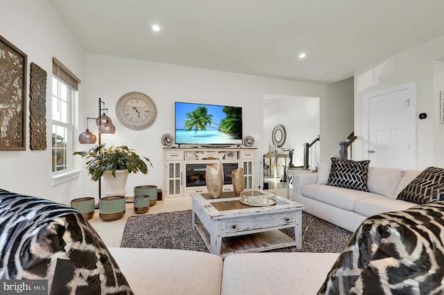 view of living room