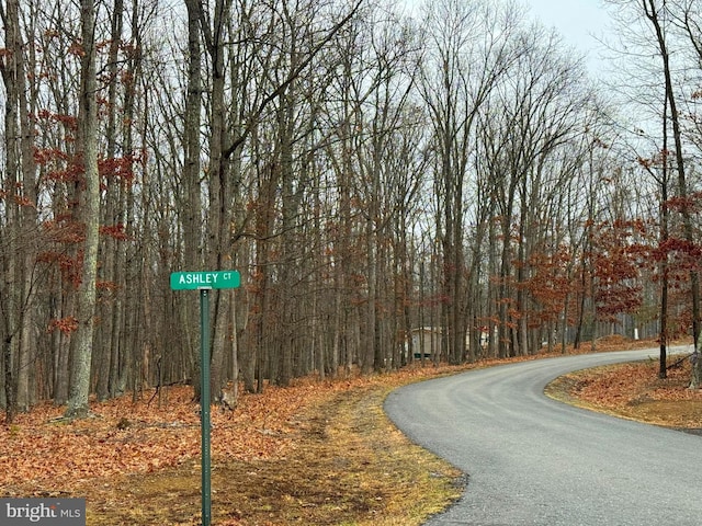 view of road