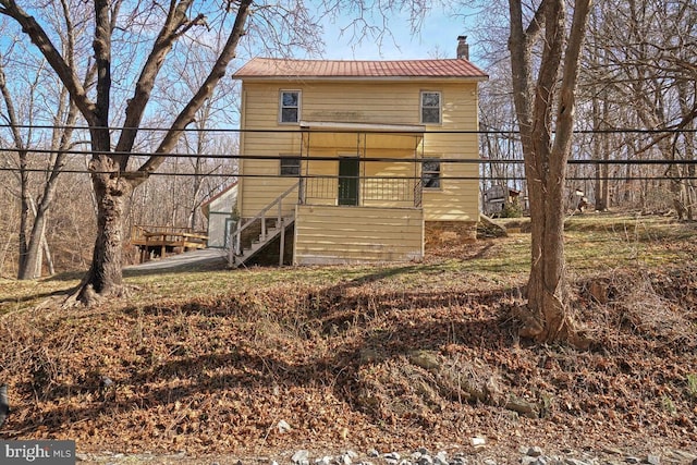 view of back of house