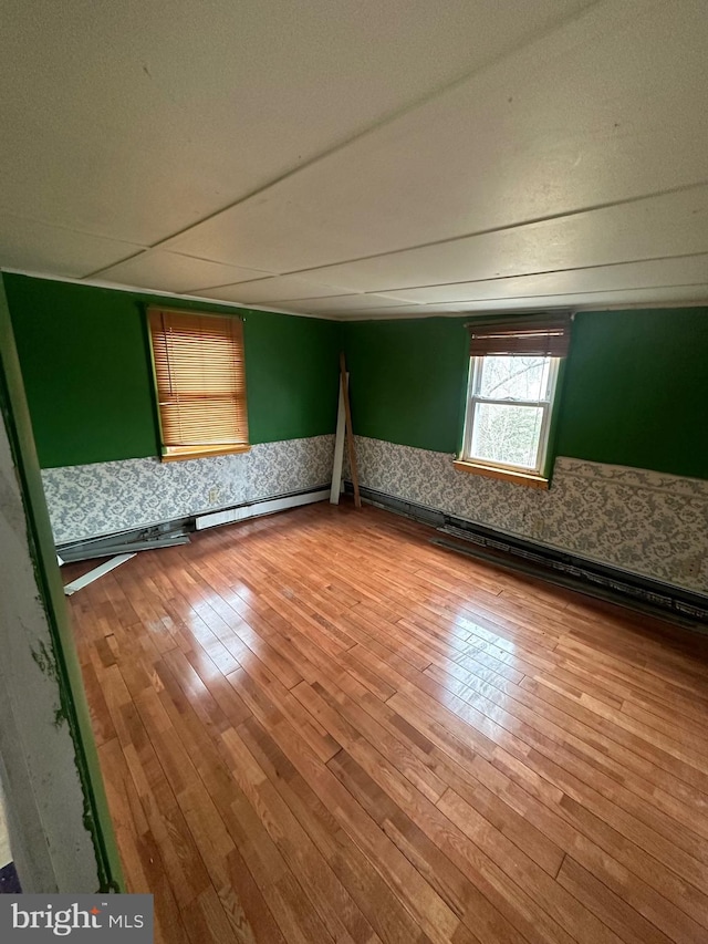 interior space with wood-type flooring