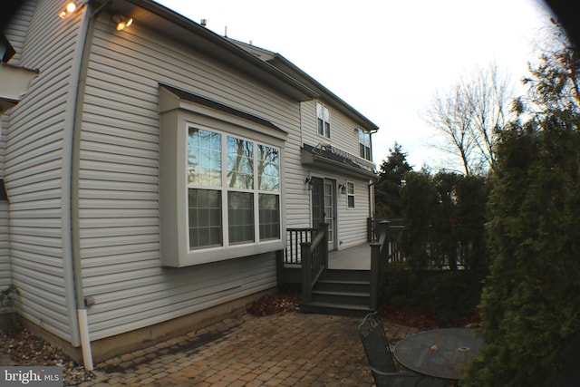 exterior space with a patio area