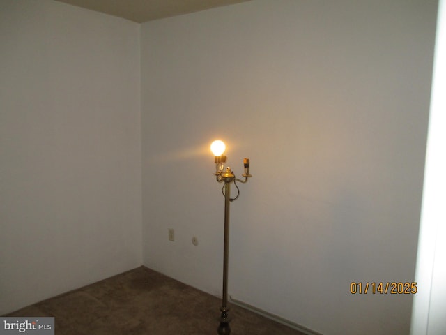 unfurnished room featuring carpet flooring