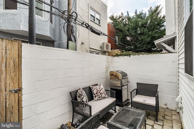 view of patio / terrace with grilling area