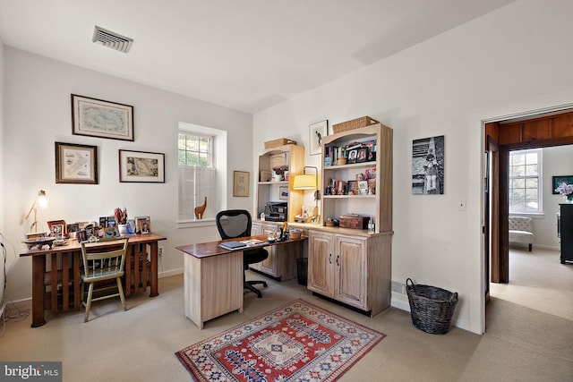 3007 Faulkland Rd, Wilmington, DE 19808 - home office with light colored carpet and baseboards