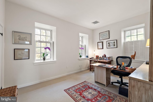 3007 Faulkland Rd, Wilmington, DE 19808 - office area with light colored carpet and baseboards