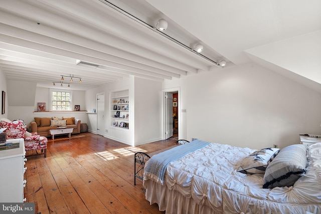 3007 Faulkland Rd, Wilmington, DE 19808 - bedroom with light wood finished floors and rail lighting