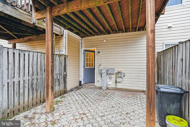 view of patio / terrace