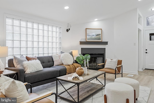 6136 Sinbad Pl, Columbia, MD 21045 - living room featuring light wood-type flooring