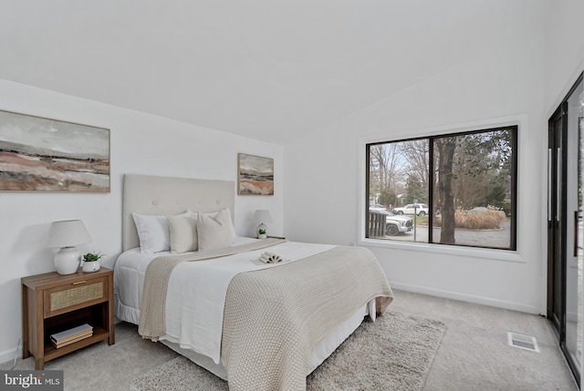 6136 Sinbad Pl, Columbia, MD 21045 - carpeted bedroom with lofted ceiling