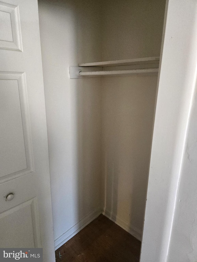 view of closet