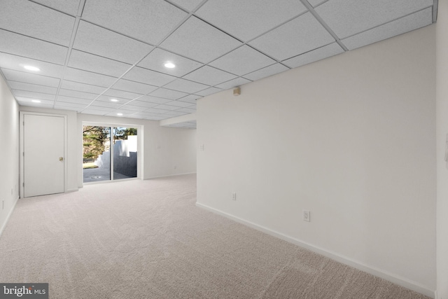 unfurnished room with carpet